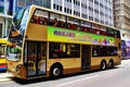 Bus in Hong Kong Royalty Free Stock Photo